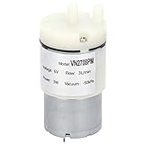 3Pcs DC 6V Mini Diaphragm Type Air Pumps Water Pump, Micro Vacuum Motor, 3L/min 3W Ultra Silent for Fish Tanks Aquariums