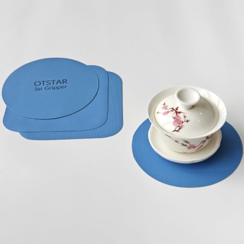 Image of Otstar Jar Opener with Gripper Pads for Weak Hands, Seniors with Arthritis