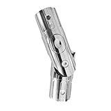 Heuriea Patio Umbrella Replacement Parts, Outdoor Umbrella Spare Parts Mounting Bracket, Push-Button Tilt Adjustment for Balcony Umbrella