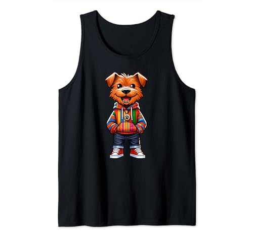 Norfolk Terrier - Chaqueta para perro, diseño de perro Camiseta sin Mangas