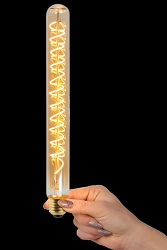 Lucide LED Bulb - Filament Bulb - 3,2 cm - LED Dim. - E27-1x5W 2200K - Amber, 3.2 cm (Diameter) - Image 3