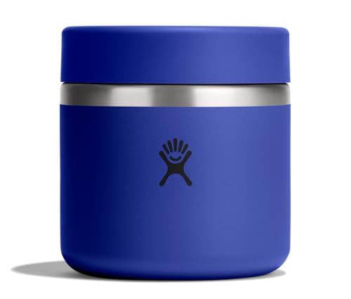 Image of Hydro Flask Food Jar - Insulated Stainless Steel, Snack Travel Container for Hot Food & Soup 20 Oz Capri Blue