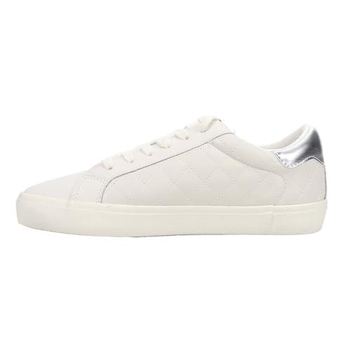 Image of Vintage Havana Women's Flair Sneaker, White Quilted, 5.5