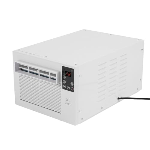 EIMSOAH Condizionatore Portatile, 2000 BTU Raffreddamento e Riscaldamento AC con Telecomando per Campeggio Dormitorio Ufficio Piccola Stanza (Spina europea 220 V)