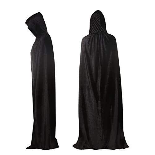 Disfraz completo de Segador Halloween con capa y máscara miniatura 5
