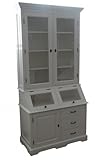 Depth: 50cm Casa Padrino Shabby Chic Country Style Cabinet Buffet Cabinet 90 x 50 x 210 cm Mod3 - Dining Room Cabinet