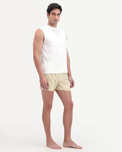 Image of Rare Rabbit Regular fit Checked Boxer