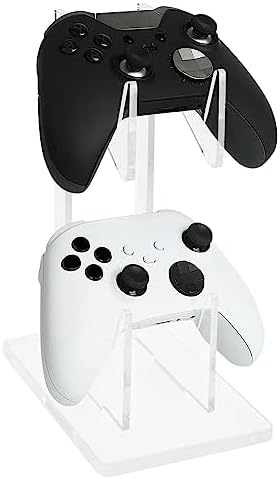 Controller Halter Aus Holz Mit Kopfhörerständer - Gaming Organizer Für Switch & Headsets