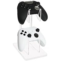 Juego de Soporte de Auriculares Gamepad de 2 Niveles, Soporte