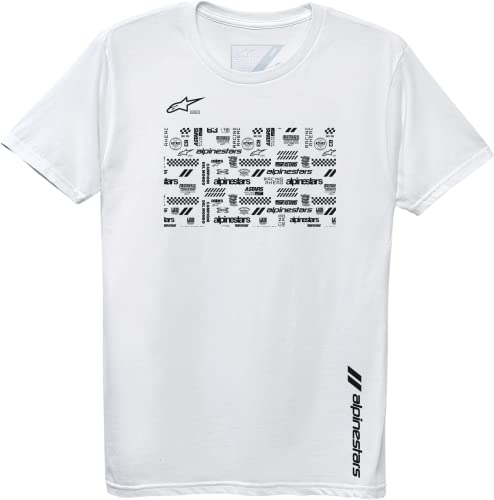 Alpinestars 1230-72109-20-XL Chaotic Tee White Xl