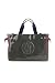 Armani Jeans Color Blocked Eco Patent Shopper
