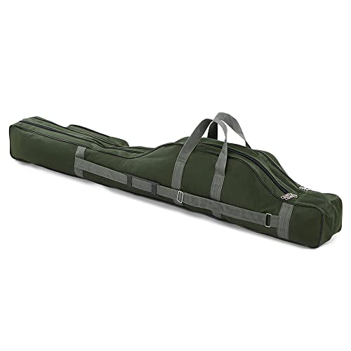 SHUBIAO Bolsa de pesca, 100 cm/130 cm/150 cm Bolsa de pesca portátil dobrável vara de pesca carretel