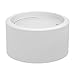 Dixie Basic 8.5 Inch Light-Weight Paper Plates By GP PRO, White, 500 Count (125 Disposable Plates Per Pack, 4 Packs Per Case), DBP09W