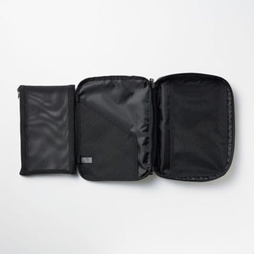 無印良品 取り外せるペンケース付き手帳カバー 黒 B6サイズ用 NDD93A1S