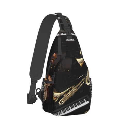 Bolso bandolera cruzado para hombre mochila de día miniatura 2