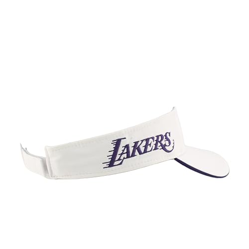 Image of ZHATS NBA Unisex-Adult NBA Officially Licensed Visor Impact White