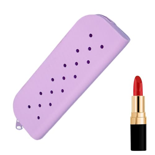 Estuche de silicona para lápices, soporte impermeable para bolígrafos con gran capacidad, suave para artículos de papelería, llaves, soporte para lápices para cosméticos, productos para