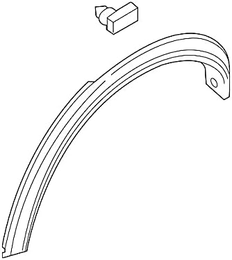 Miniatura 4 de Piezas originales de Nissan - Pieza auténtica de catálogo de The Factory (78860-1KA0A)