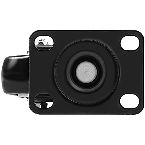 Online Best Service 11585-X4 Swivel Caster Wheels Rubber Base With Top Plate & Bearing Heavy Duty thumb #7