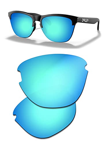 Image of Polarized Lenses Replacement for Oakley Frogskins Lite Sunglasses OO9374