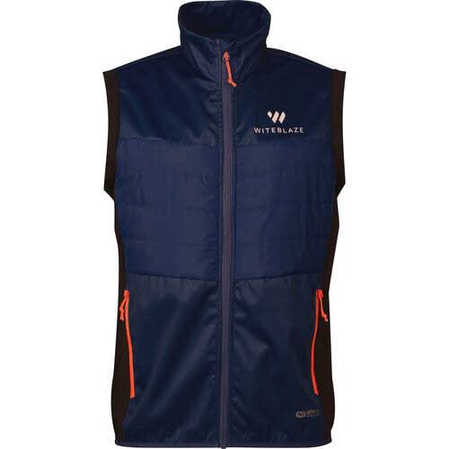 Maipo - Chaleco acolchado para hombre, color azul oscuro, talla S