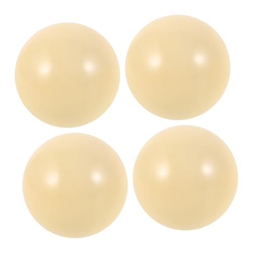 Boules de billard blanches HEMOTON en résine robuste pour un entraînement fluide