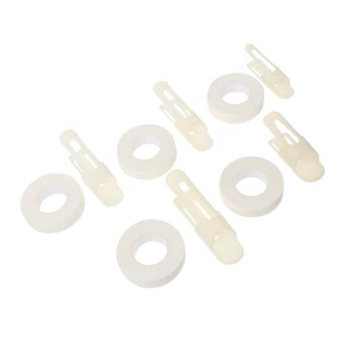 NOLITOY 5 Sets Finger Guard Hand Finger Support Finger Splint for Broken Fingers Joint Protector Mallet Finger Brace Splints for Straightening Care Splint Abs Plastic Beige