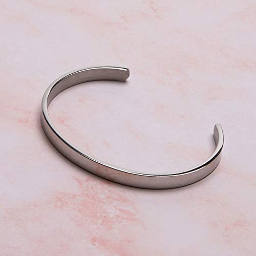 Bracelets Custom Bracelet for Women Inspirational Bracelet Custom Bracelets Gifts for Women Men Cuff Bangle Motivational Friendship Encouragement Personalized Mantra Quote Jewelry4