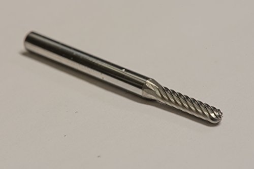 Fresa de carburo sólido corte simple SC-41 3/32" x 7/16" miniatura 1