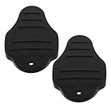HOLIDYOYO 2 Piezas Cubiertas para Calas de de Bicicleta con Diseño Autoblocante Protección Antideslizante para Zapatos de Ciclismo Accesorio Resistente y Seguro para Bicicletas de Carretera
