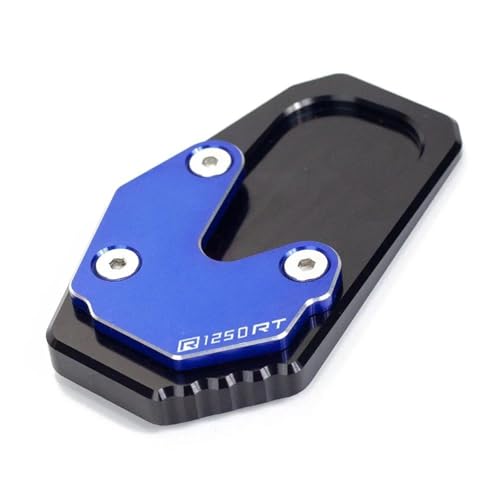 Almohadilla De Extensión Para Pata De Cabra De Motocicleta, Protector De Cubierta Para Pata De Cabra Lateral Para B&MW R1250RT R 1250RT R1250 RT 2018 2019 2020 2021 2022 Almohadilla Parte(Azul)