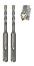 Produktbild jw-germany 2 Stück HM - SDS PLUS High-Quality Hammerbohrer Betonbohrer Z= 4 mit Zentrierspitze (SDS-PLUS 6 x 110mm)