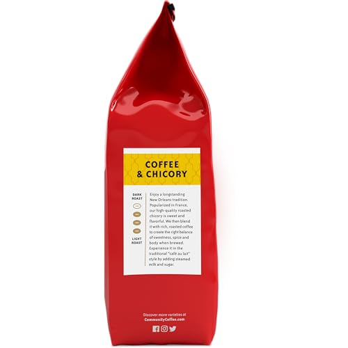 Image of Community Coffee Coffee & Chicory Medium Dark Roast Ground Coffee, 20 Ounce Bag