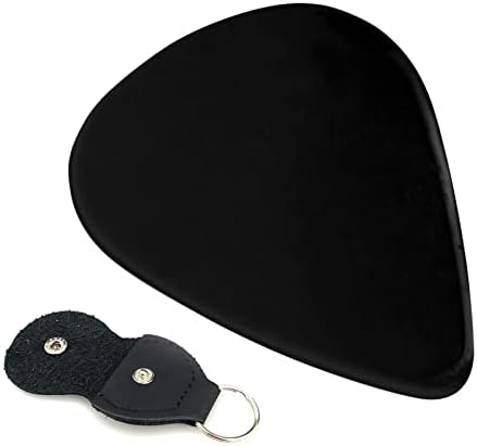 AMAPARK Custom 6-pack Guitar Picks, Personalized Guitar Pick With Your Photo Text Logo Name for Electric Guitar Bass Great Gift for Kids, Teens, Men,Women Guitar Players, Black - 0.71mm