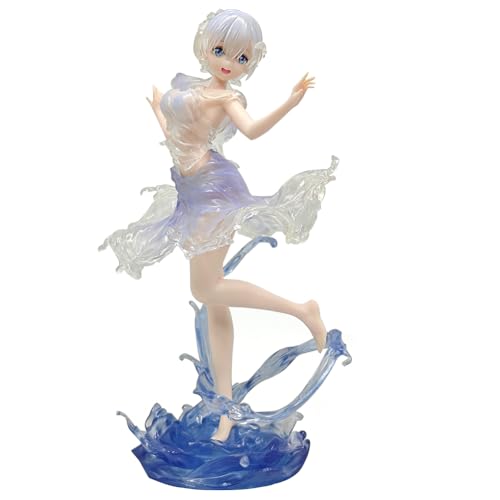 Zhongkaihua Remu Figura Re Zero Merch Anime PVC Modelo Vestido Estilo Anime Figura de Acción Re 0 Coleccionables Regalos Adornos de Escritorio 24CM