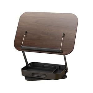 Mivceklw Rotating Reading Desk Cookbook Holder