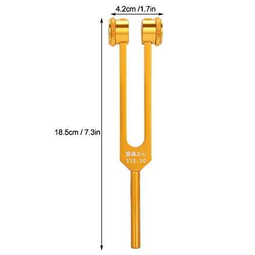 272.2HZ Diapason in Lega di Alluminio Yoga Tuning