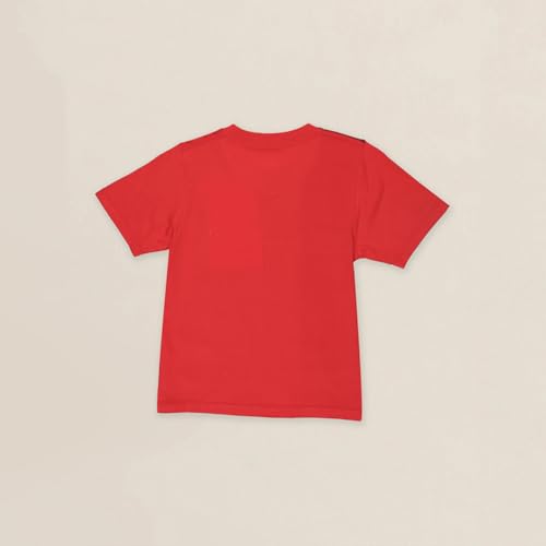 Image of Kidsville Official Marvel Avengers Spiderman Boys Half Sleeve Round Neck White Graphic Printed Cotton T-Shirts for Kid Boys