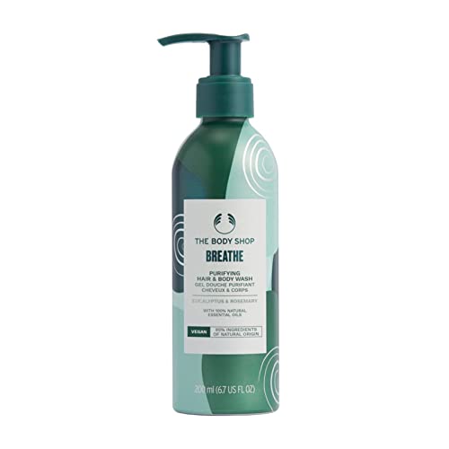 The Body Shop Purifying Hair and Body Wash Eucalyptus and Rosemary, 200 ml