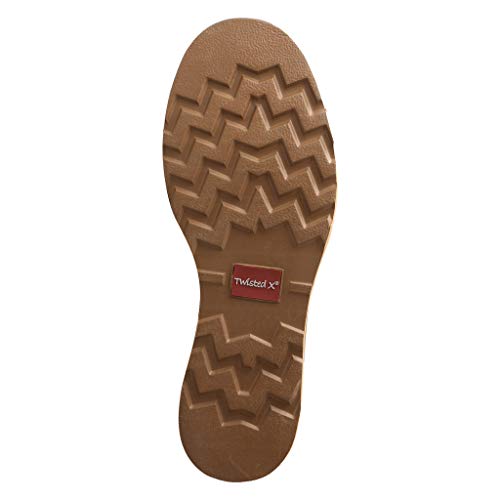 Image of Twisted X Men's Wedge Sole Driving Shoes Moc Toe Beige /Khaki 8.5 EE US