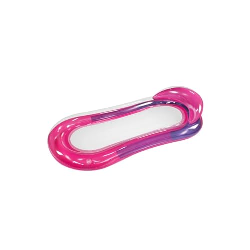 Colchón de aire inflable Fit For mujer, hamaca de agua, anillo de natación, juguete flotante grande Fit For niños, silla de tubo Fit For fiesta de verano, accesorios flotadores de piscina(Rose Red E)