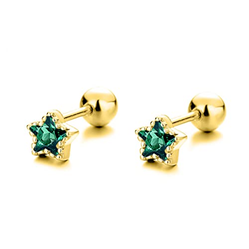 Boucles d'oreilles à vis Argent Sterling 925 fermoir sécurisé