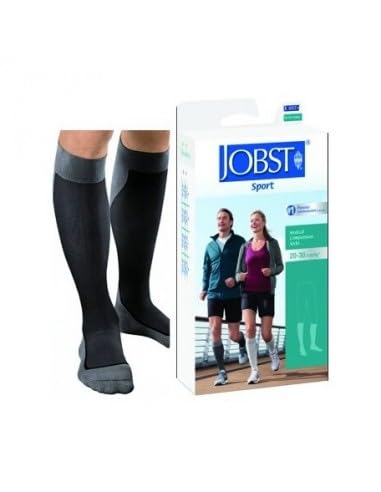 Chaussettes Jobst Sport Corta Ccl1 en noir taille L confort premium