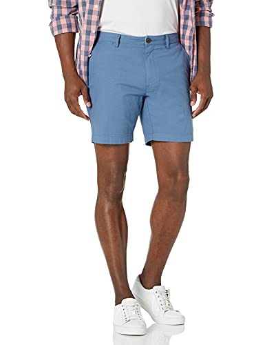Image of Amazon Essentials Men's Slim-Fit 7 inch Lightweight Comfort Stretch Oxford Shorts with Tapered Leg