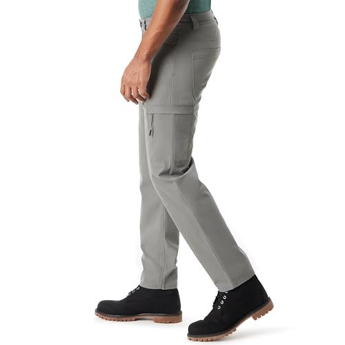 BASS OUTDOOR Men's Essential Water Repellent Tech Zip Cargo Pocket Tapered Leg Pant Standard2