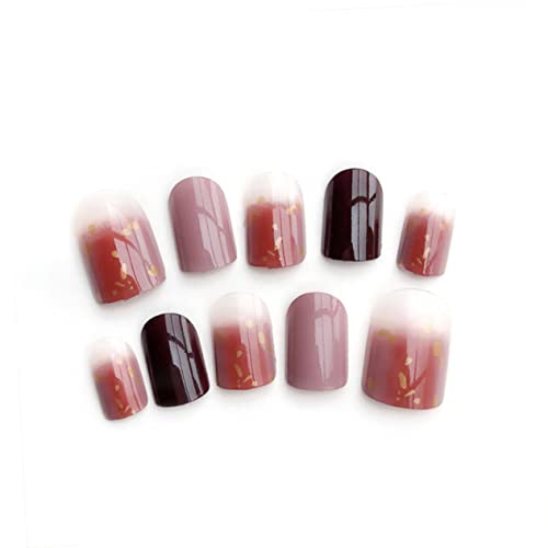 NULYLU 48 t lC Unas Postizas Decoradas tlCJo[ tJo[lC ̂ lH̒܂̌` ȑfނ̓B lCrbg ܂