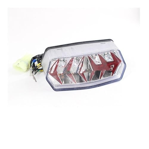 Feu arrière LED Grom 125 clignotant intégré résout manque de visibilité