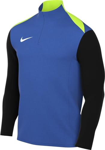 Nike FD7667-463 Dri-FIT Academy Pro 24 Drill Top K Sweatshirt Men's Royal Blue/Black/Volt/White Size S