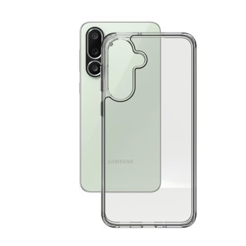 Image of RIGGEAR Shockproof Clear Hybrid Armor Back Cover Case for Samsung Galaxy M56 5G / F56 5G (Transparent PC and TPU Bumper)