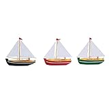 Beachcombers SS-BCS-02930 Sail Boat Figures (Set of 3)